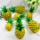 Künstliche Ananas-Simulationsfigur, 2er-Set, Tischdekoration 2