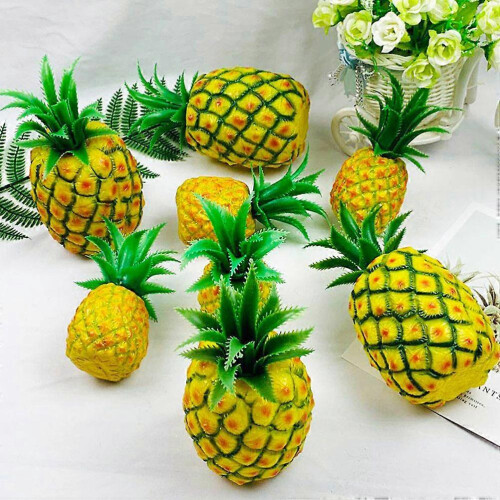 Künstliche Ananas-Simulationsfigur, 2er-Set, Tischdekoration 1