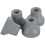 Elderly Crutch Tips Replacement Cane Tip Outdoor Climbing 4Pcs 4