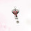 Retractable Id Badge Reel Clip for Easy Pull Buckle Id Sleeve Buckle 2Pcs 2
