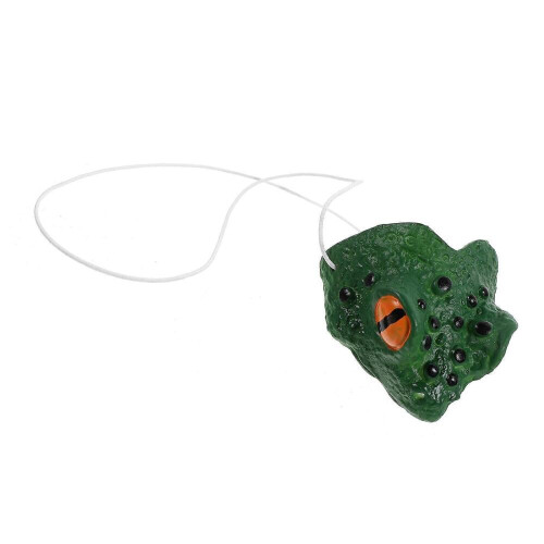 Ζώο με μύτη βατράχου Cosplay Prop για διακόσμηση αποκριάτικης στολής 2 τεμάχια πράσινο