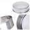 Manual Flour Sifter Stainless Steel Sifting Baking Kitchen Silver 15cm 2Pcs 4