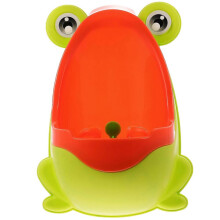 Lustiges, froschförmiges Hängeurinal für Jungen, robustes Cartoon-Pipi-Trainingsgerät mit leicht zu reinigendem Design für den Heimgebrauch