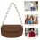DIY Bag Accessory Acrylic Handbag Chain Strap Replacement 2Pcs Durable 4