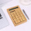 Calculators Desktop Retro 18 Key Calculator Made Portable Solar Powered Calculation Tool Rectangular Shape Light Brown 9 5 15cm 1Set 3