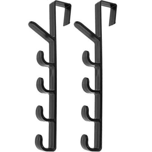 Over Door Hangers Hooks Door Back Hook Style ABS Space Saving 2Pcs 2