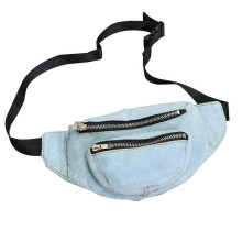 Vyölaukku Crossbody Denim Käsilaukut Tytöille Arkikäyttöön Monikäyttöinen 1Set