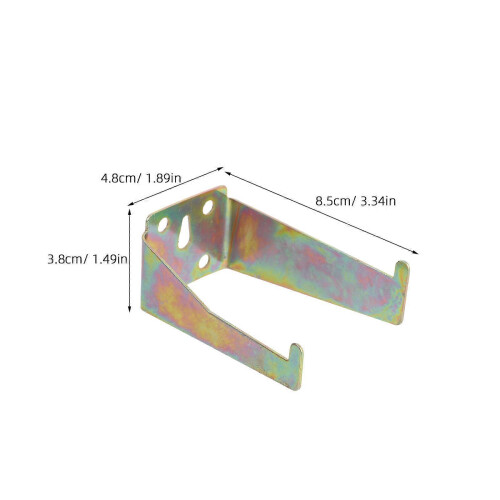 Universal Fire Extinguisher Bracket Wall Mounting for Fire Extinguisher Iron Assorted Color with 2 Pcs 1