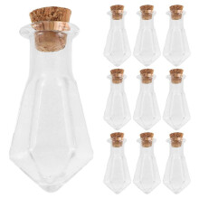 Tiny Glass Bottles with Cork for Storage Mini Glass Bottles 10Pcs