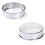 Manual Flour Sifter Stainless Steel Sifting Baking Kitchen Silver 15cm 2Pcs 3