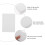 Washing Sponge Dishwashing Helper Simple Design Kitchen Tool Water Absorption 10pcs 3