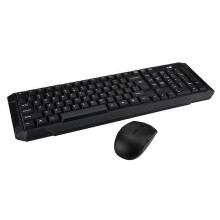 Kabellose Tastatur und Maus für Desktop-Computer und Laptops mit automatischem Schlafmodus (1 Set)