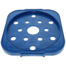 Tankwagen-Gasflaschenhalterung, bewegliche Zylinderablage, blau, 32,50 x 30,50 x 4,50 cm, 1 Set