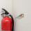 Universal Fire Extinguisher Bracket Wall Mounting for Fire Extinguisher Iron Assorted Color with 2 Pcs 3