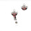 Retractable Id Badge Reel Clip for Easy Pull Buckle Id Sleeve Buckle 2Pcs 4