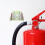 Universal Fire Extinguisher Bracket Wall Mounting for Fire Extinguisher Iron Assorted Color with 2 Pcs 4