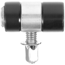 Pedal de bombo metálico de repuesto para músicos que tocan el bombo, 3,2 x 3,15 cm, ajuste de equilibrio cilíndrico, 1 paquete