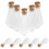 Tiny Glass Bottles with Cork for Storage Mini Glass Bottles 10Pcs 5