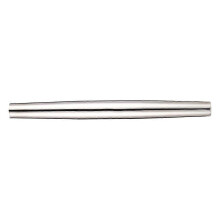 Solid Rolling Pin Stainless Steel Nonstick for Dough Rolling in Kitchen Silver 32 x 2.5 x 3.2cm 1Pack