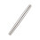 Solid Rolling Pin Stainless Steel Nonstick for Dough Rolling in Kitchen Silver 32 x 2.5 x 3.2cm 1Pack 2