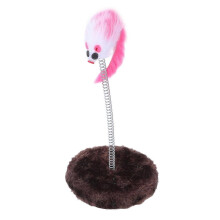 Brinquedo para Gatos com Design de Tambor e Rebote Automático que Estimula o Instinto de Caça - 1 Conjunto