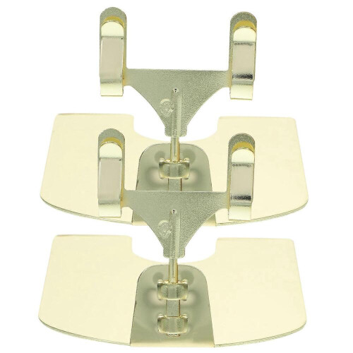 Card Stand Holder Metal Fork Shaped Storage For Office Workers Business Use 2Set 2