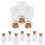 Tiny Glass Bottles with Cork for Storage Mini Glass Bottles 10Pcs 3