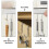 Home Storage Hook Multi-Functional Hooks for Home Use 4Pcs Stainless Steel Silver 4