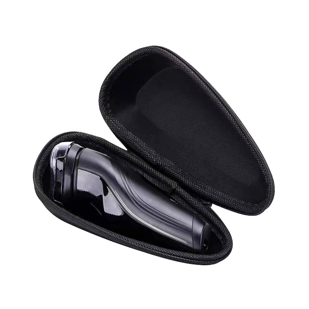 Black Electric Shaver Case Eva Storage Bag Shaver Carrying Case, Beard Shaver Organizer, Travel Accessories