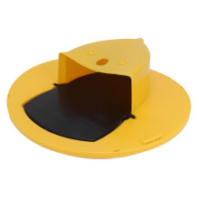 Piège à rats basculant à réarmement automatique 304 g jaune 31,5 9 31,2 cm