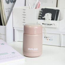 (pink) 300ml Baby Food Jar Stainless Steel Vacuum
