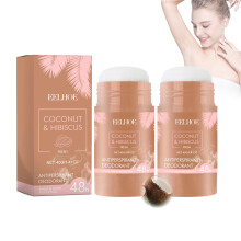 Coconut Antiperspirant Deodorant Stick for Women, LongLasting Odor and Sweat Protection, 2pcs