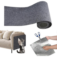 (40x200cm) Cat Scratching Mat, Cat Scratch Mat, Self-Adhesive Cat Tree ShelvesReplacement Pads, DIY Cuttable Cat Scratcher Mat for Protects Sofa
