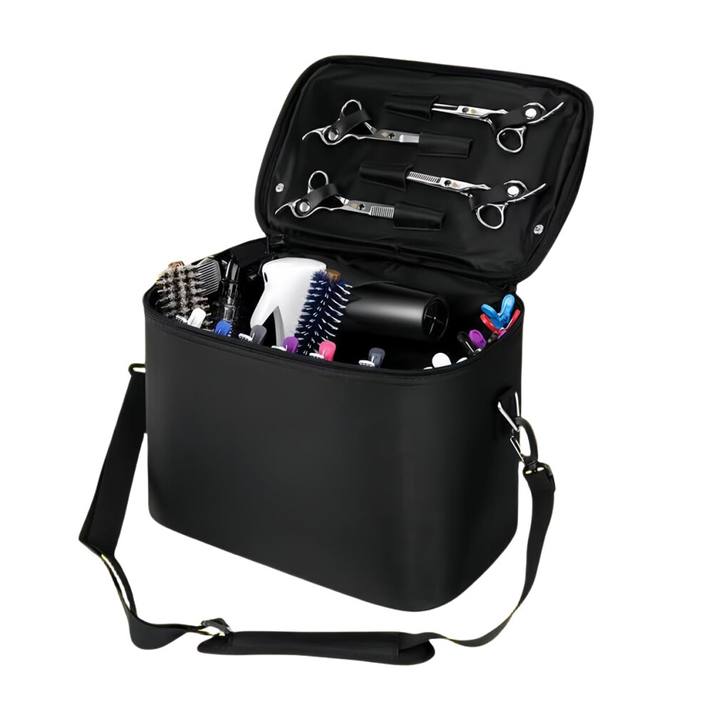 Barber Tool Bag Waterproof Organizer For Clippers And Scissors With Adjustable Strap And Compartments 9365369535244