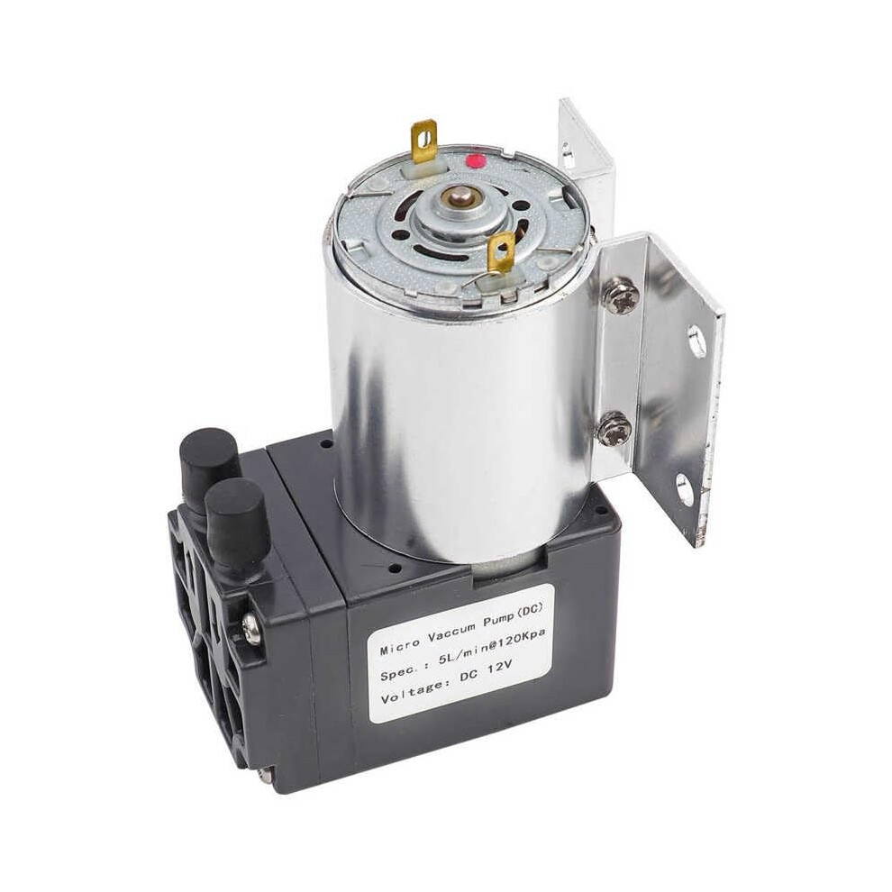 Dc 12V 5L/Min 120Kpa Mini Vacuum Pump Negative Pressure Suction With Holder Tool Accessories 9174973660064