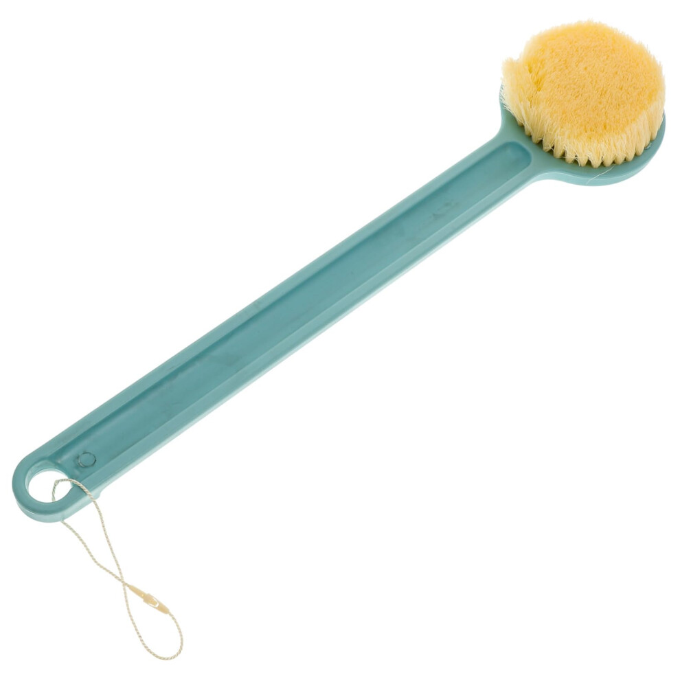 Back Scrubber with Long Handle for Shower, Gentle Exfoliating Brush with Hanging Lanyard
