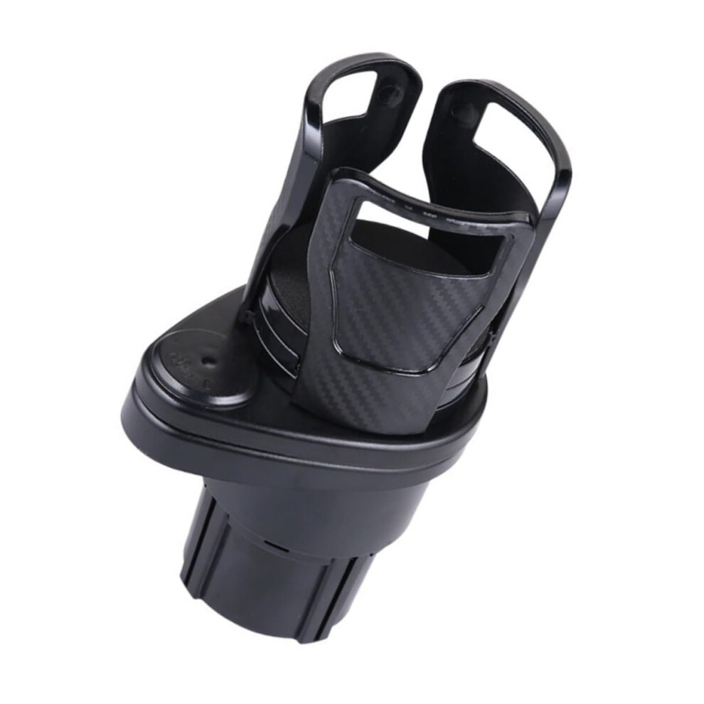 Car Cup Holder Expander 2 In 1 Dual Drink Organizer With 360 Rotating Adjustable Base 9174973660248