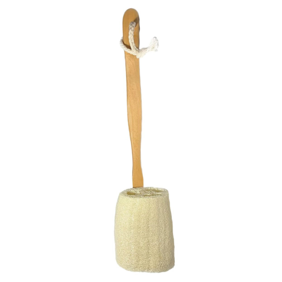 Exfoliating Bath Brush with Long Handle for Gentle FullBody Loofah Body Scrubber Shower Use
