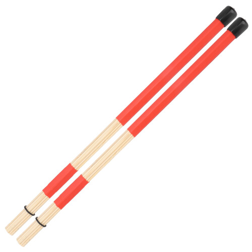Pair Red Maple Drum Set Beam Sticks for Percussion Performance