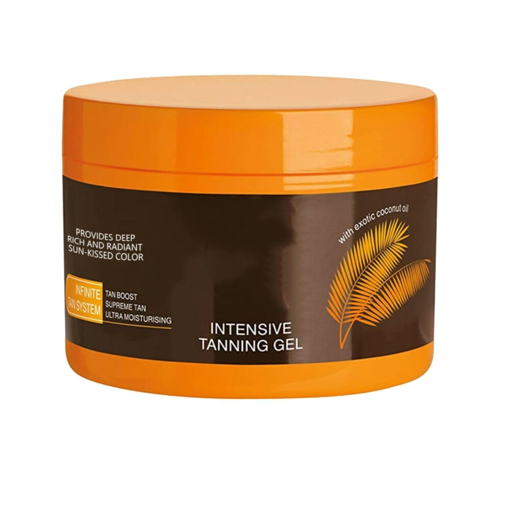 Bronze Luxury Tanning Accelerator Gel With Visible Tint For Sunbeds And Outdoor Sun 5Oz