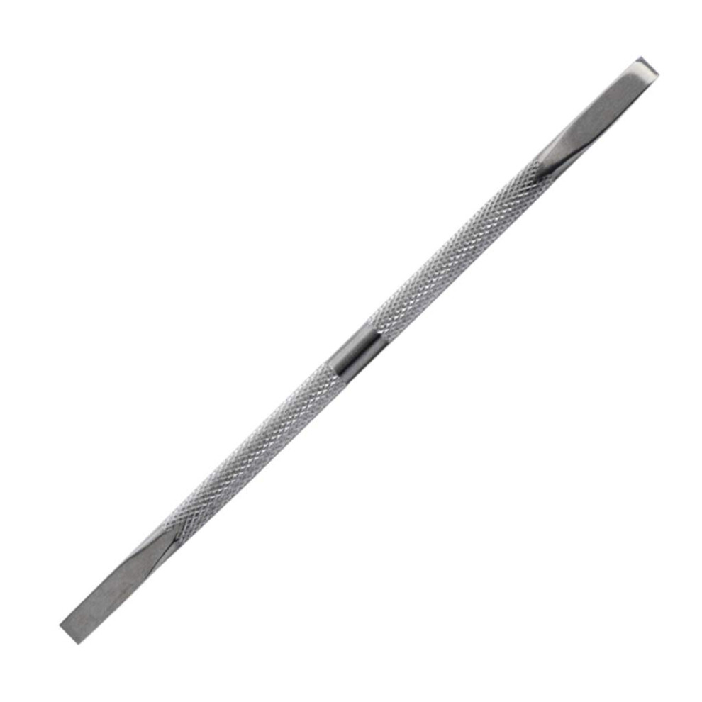 Professional Stainless Steel Cuticle Pusher and Remover, Dual End Nail Tool for Manicure Pedicure