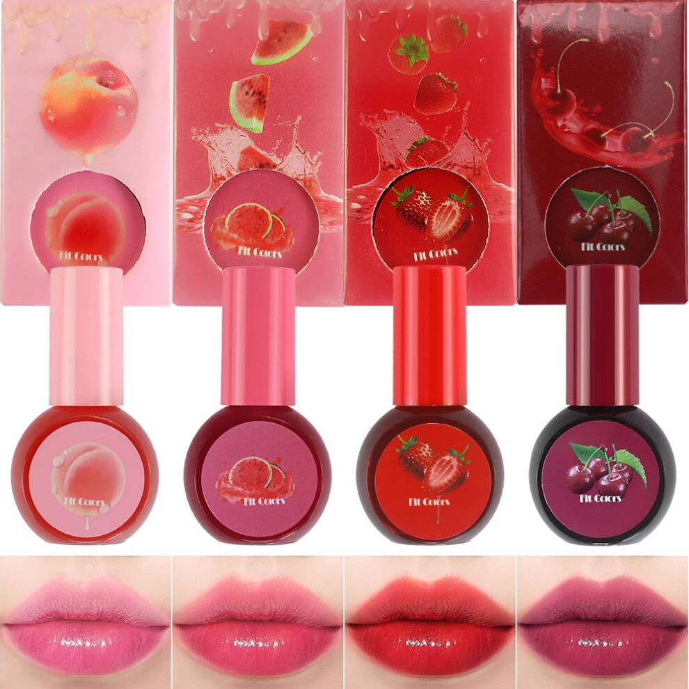 Liquid Lipstick Longwear Matte Finish 2 in 1 Lip and Cheek Tint Hydrating Fruit Water Stain