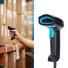 Hochgeschwindigkeits-Handheld-Barcode-Scanner 360 Lesen Wasserdicht Staubdicht QR-Code