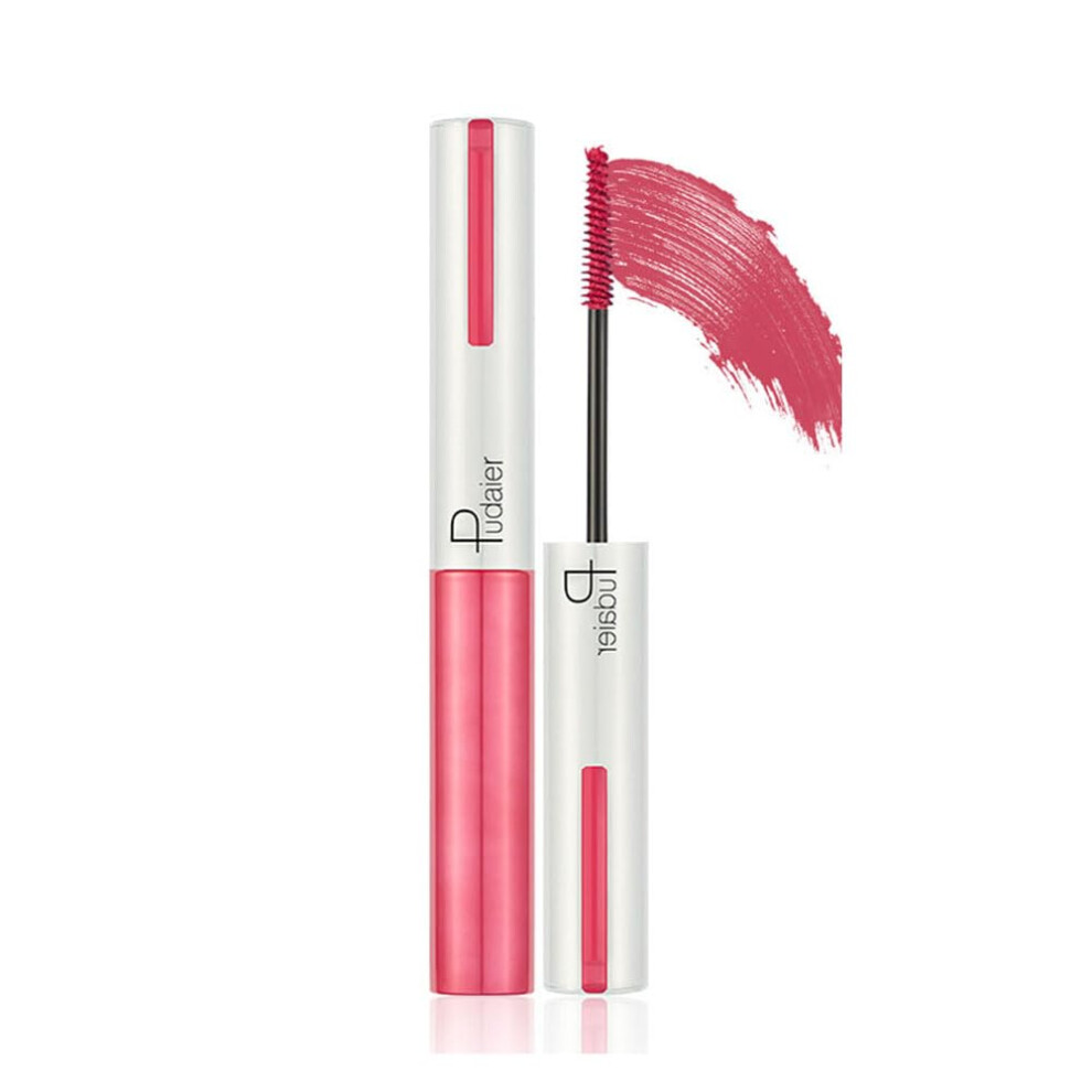 Brown Waterproof Volumizing Mascara With Curved Brush For Longlasting Curl And Full Lash Volume