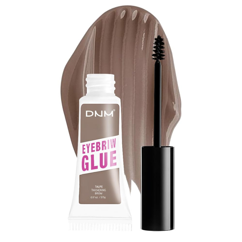 Waterproof Tinted Brow Gel and Eyebrow Mascara Taupe Vegan Cruelty Buildable Natural Look