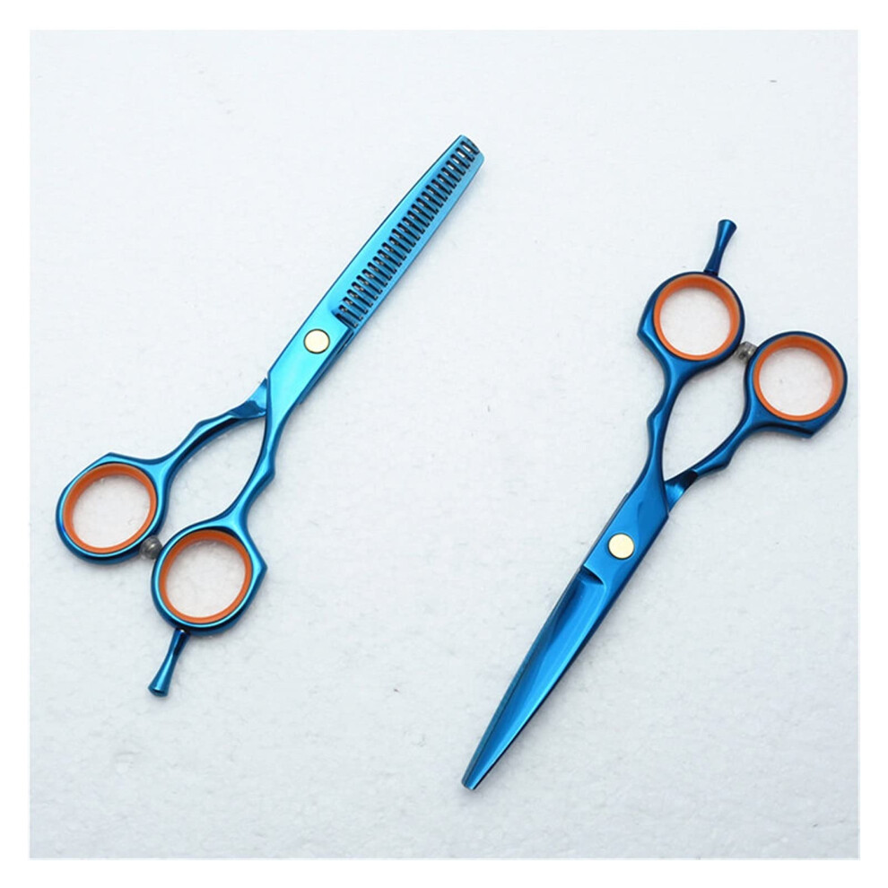 Professional Hairdressing Scissors Set with Precision Cutting Blades and Smooth Thinning Action