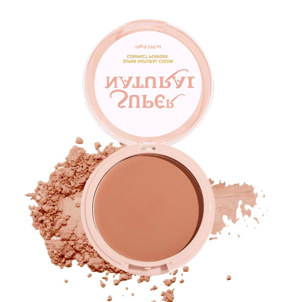 Pressed Powder with Oil and Shine Control, LongLasting Matte Finish Setting Powder, 07, 1 Pcs