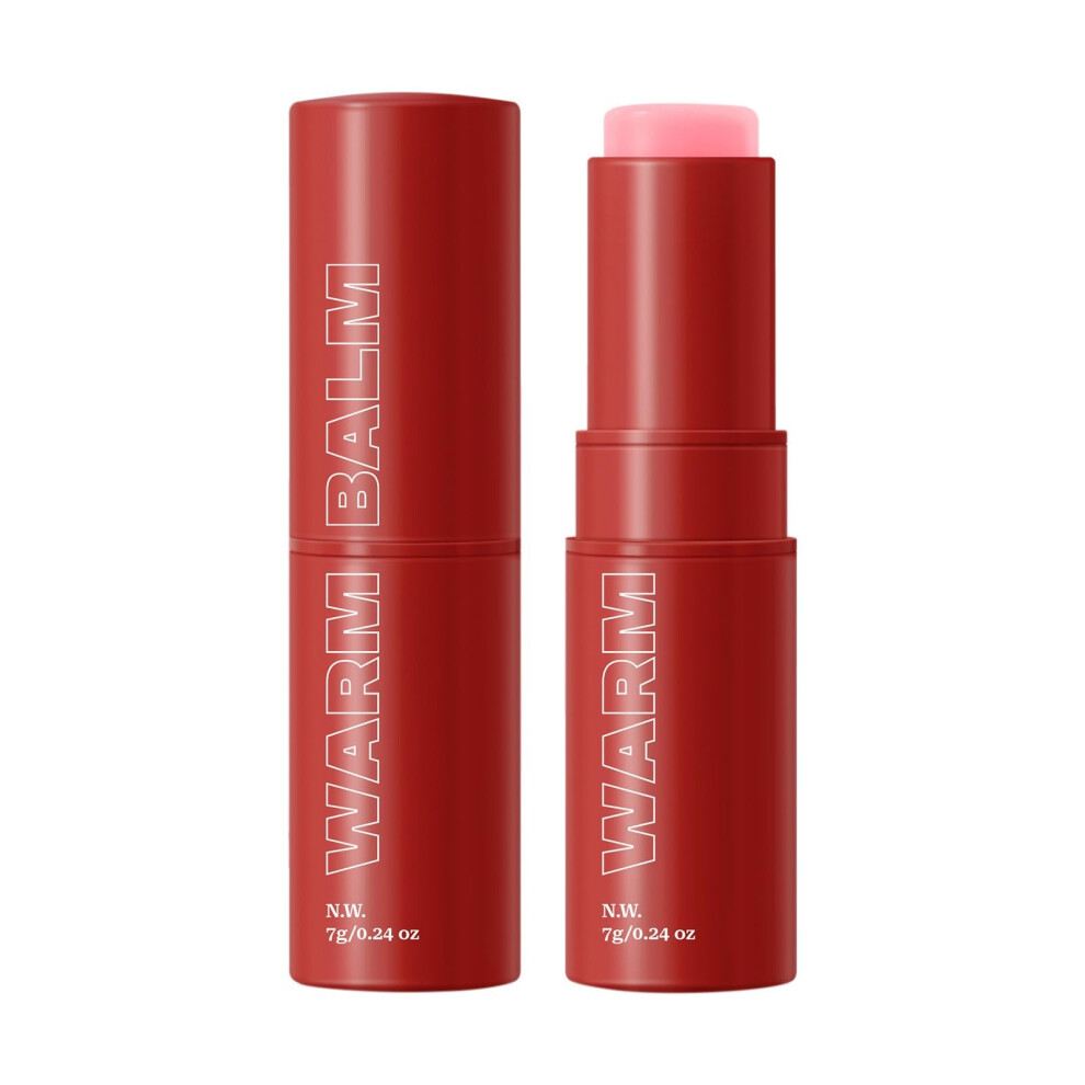 Pink Hydrating Multi Balm Stick With Jojoba And Macadamia Oils For Face Neck Lips Instant Glow