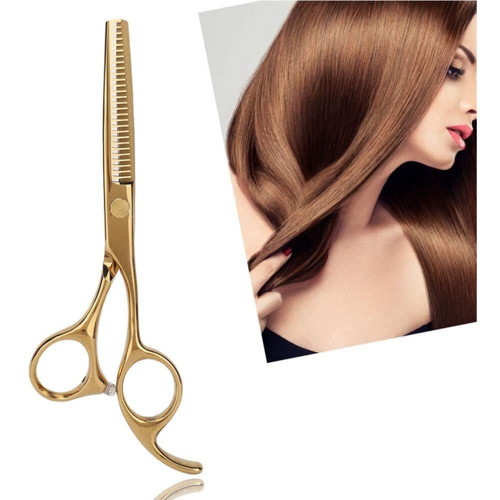 Professional Stainless Steel Hairdressing Scissors with Sharp Blades and Ergonomic Barber Handle