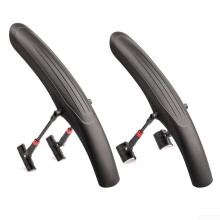 Adjustable Lightweight Bike Mudguard Set for Mountain Bikes Front and Rear Durable Outdoor Use